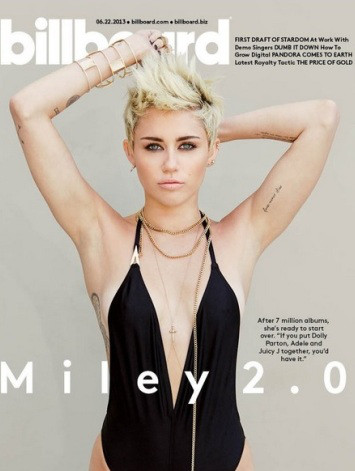Miley Cyrus, Billboard, portada Miley Cyrus, Billboard, portada